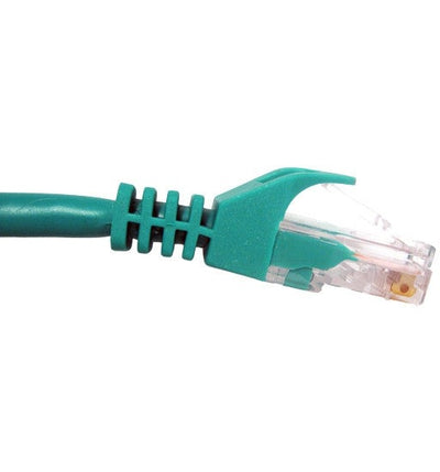 1 ft. Green Cat5e Patch Cable Molded Boot