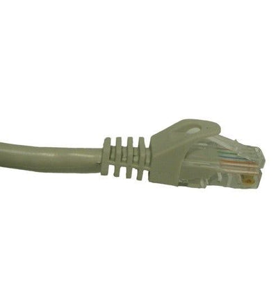 1 ft. Grey Cat5e Patch Cable Molded Boot