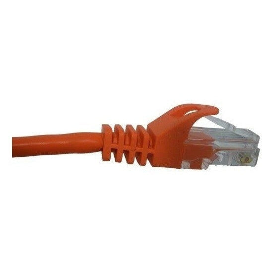 1 ft. Orange Cat5e Patch Cable Molded Boot