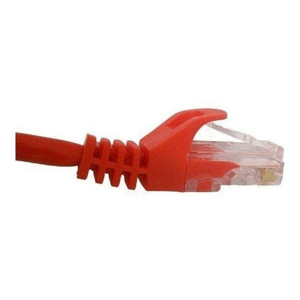 14 ft. Red Cat5e Patch Cable Molded Boot