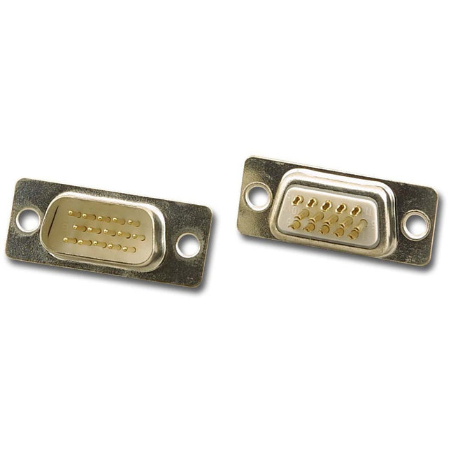 15 Pin Hi-Density D-Sub Male Solder Type Connector