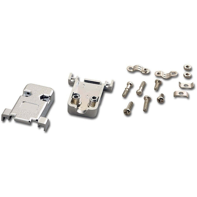 Metalized Plastic Shielded Hood for 9 Pin D-Subs and HD15 Connectors