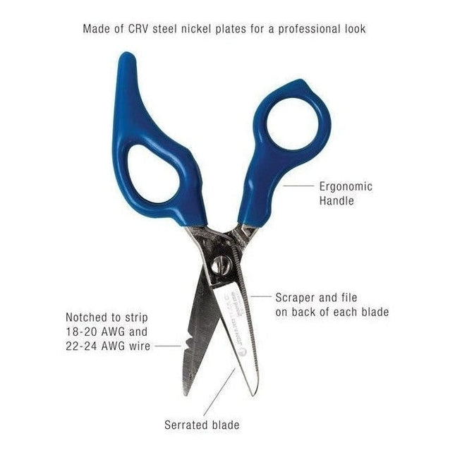 Ergonomic Electrician's Scissors