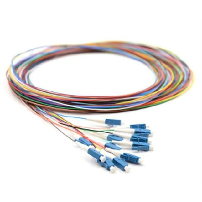 LC 12-Fiber Pigtail Kit, OM4, 1 Meter