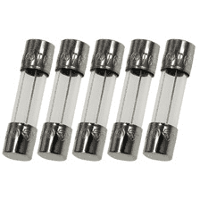15A 250V GMA Fast Blow Type Fuses 5 pk