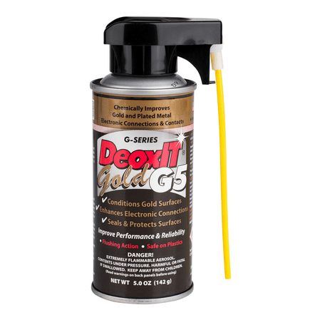 DeoxIT Gold G5S-6 Spray Contact Conditioner and Protectant - 5 oz.