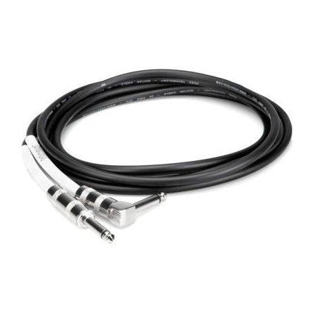 Straight to Right-Angle Guitar Cable 10ft.