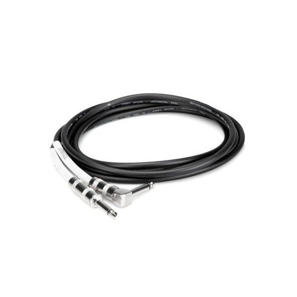 Straight to Right-Angle Guitar Cable 10ft.