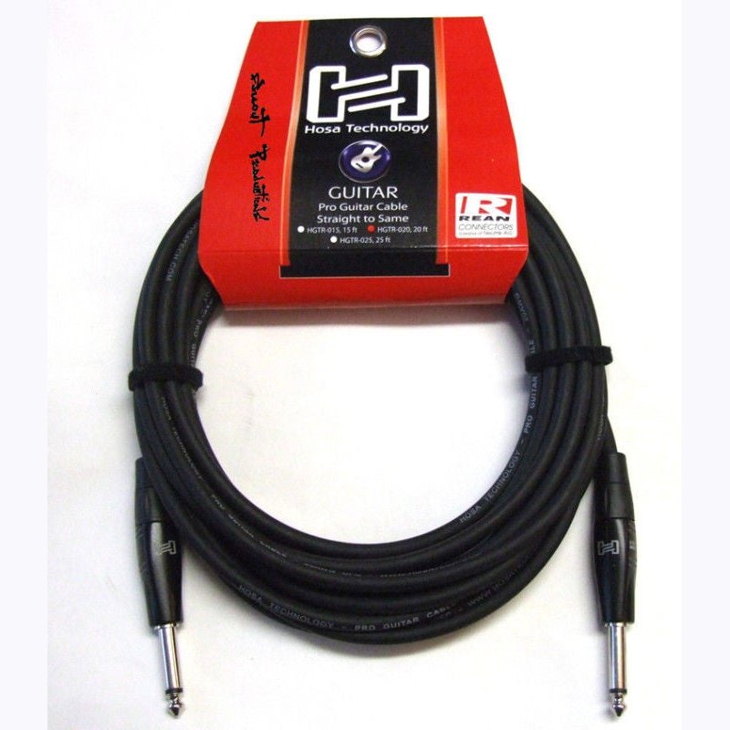 Pro Guitar Cable REAN Straight to Same, 20ft