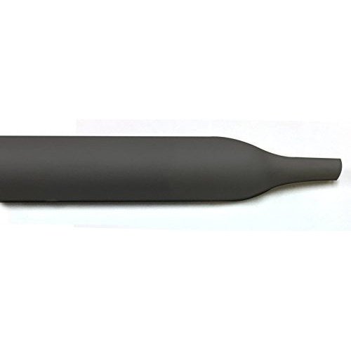 1/4'' Black 100ft 2:1 Thin Wall Heat Shrink Tubing