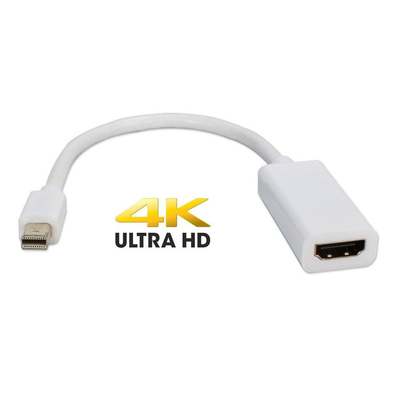 4K Mini DispPort Male to HDMI Female