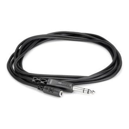 Headphone Adapter Cable, 3.5 mm TRS to 1/4 in TRS, 10ft