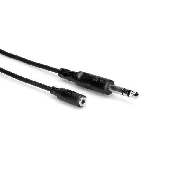 Headphone Adapter Cable, 3.5 mm TRS to 1/4 in TRS, 10ft