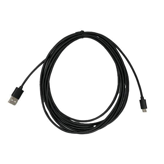 15' USB 2.0 A Male to Micro B Male cable
