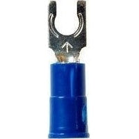 16-14AWG Vinyl Insulated Locking Fork Terminal for #6 Stud, 50/pack