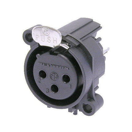 NC3FAAV2 3 Pole Female XLR Receptacle