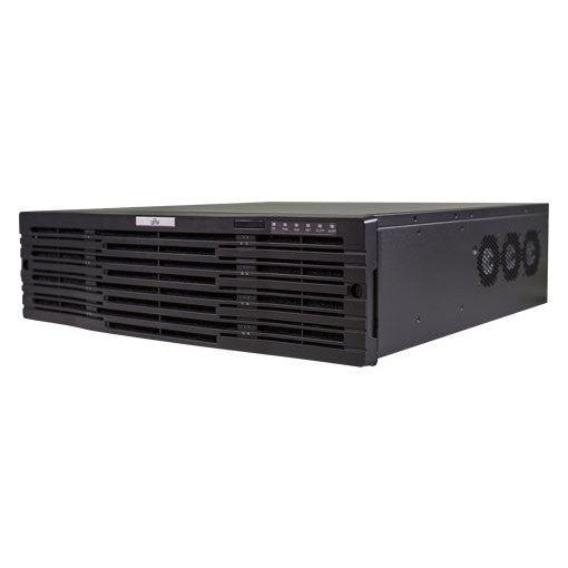 High-Capacity 128-Channel 12MP NVR with 16 HDD RAID Support