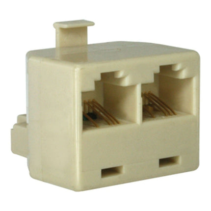 Ethernet/Telephone 10BT Splitter Male to 2 x Female