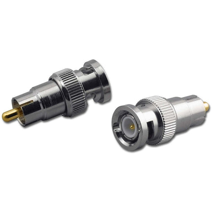 RCA Male to BNC Male RF Adapter