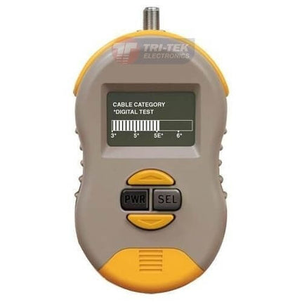 Real World Certifier 2 Cable Category Tester with Probe: Tests and Displays CAT 3,5,5E,6 Cables - Triplett RWC1000K2CS