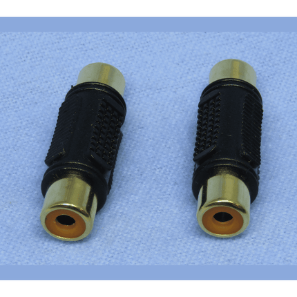 RCA Female Adaptor Coupler - GOLD