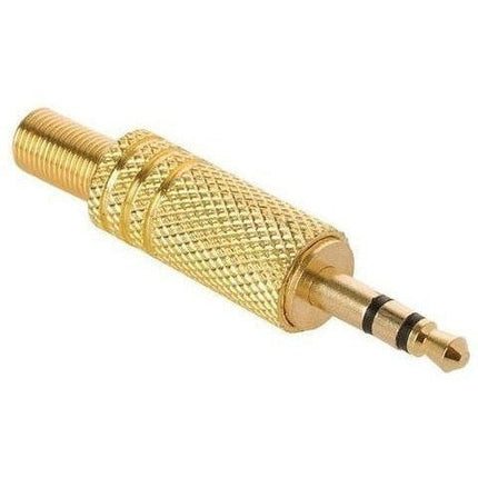 3.5mm Inline Gold Stereo Audio Plug