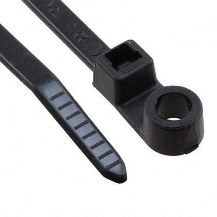 8.5" Screw Mount Cable Ties - Black