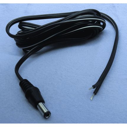 Coaxial Plug Power Cord 2.5 x 5.5 DC - 6 ft.