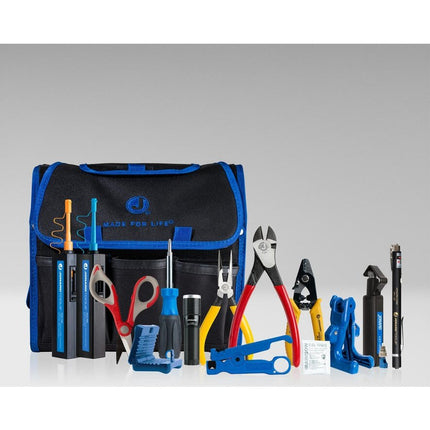 Fiber Prep Kit with Connector Cleaners, Visual Fault Locator - Jonard TK-160