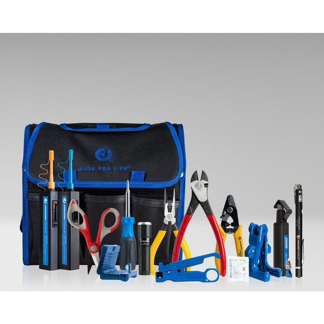 Fiber Prep Kit with Connector Cleaners, Visual Fault Locator - Jonard TK-160