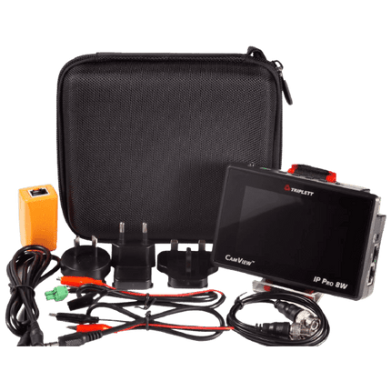 Compact CAMVIEW IP PRO-8W™: Portable HD CCTV Tester for IP & Analog Cameras - Wrist Mount, Model 8066