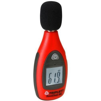 SONICHEK™ POCKET SIZE SOUND LEVEL METER: 40 TO 130DB MEASUREMENT RANGE, 31.5 TO 8KHZ BANDWIDTH - TSC-MC1