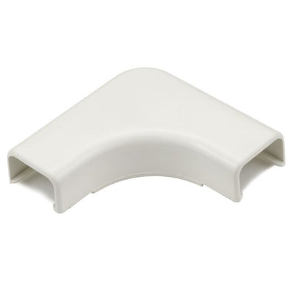 Elbow Cover, 3/4", 1" Bend Radius, PVC, Office White