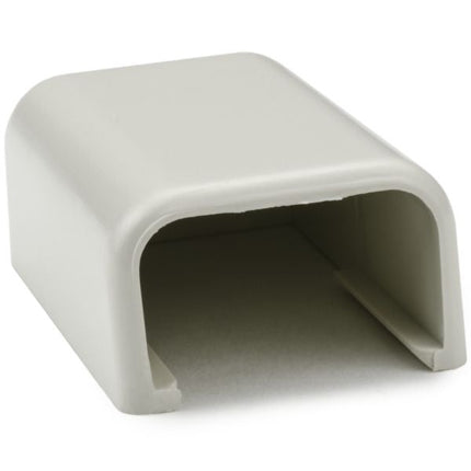 End Cap, 3/4", PVC, Office White