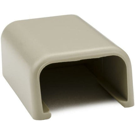 End Cap, 3/4", PVC, Ivory