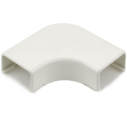 Elbow Cover, 1-1/4", 1" Bend Radius, PVC, Office White
