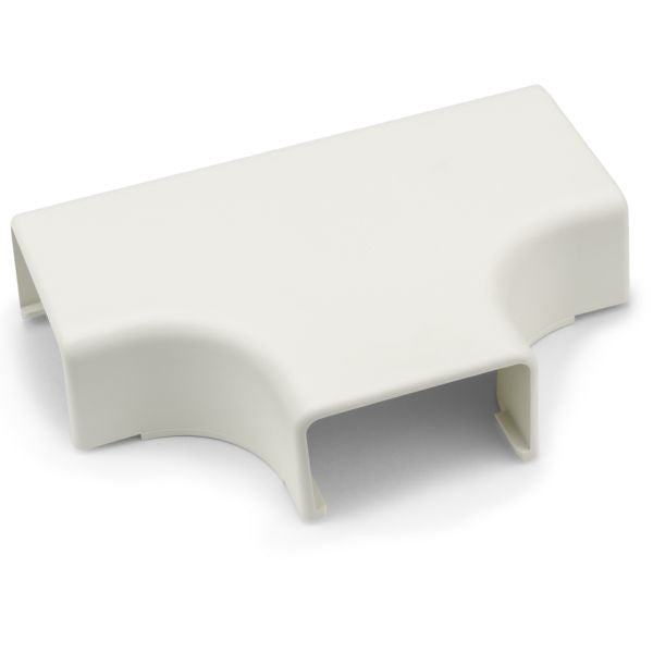 Tee Cover, 1-3/4", 1" Bend Radius, PVC, Office White