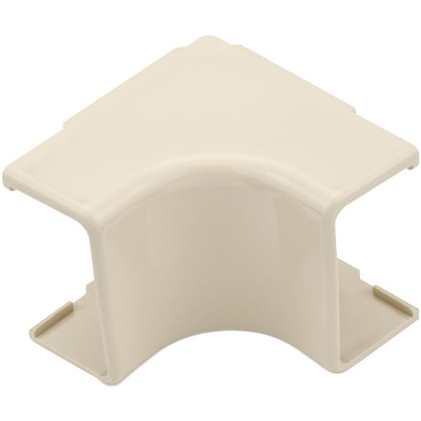 Internal Corner Cover, 1-3/4", 1" Bend Radius, PVC, Ivory