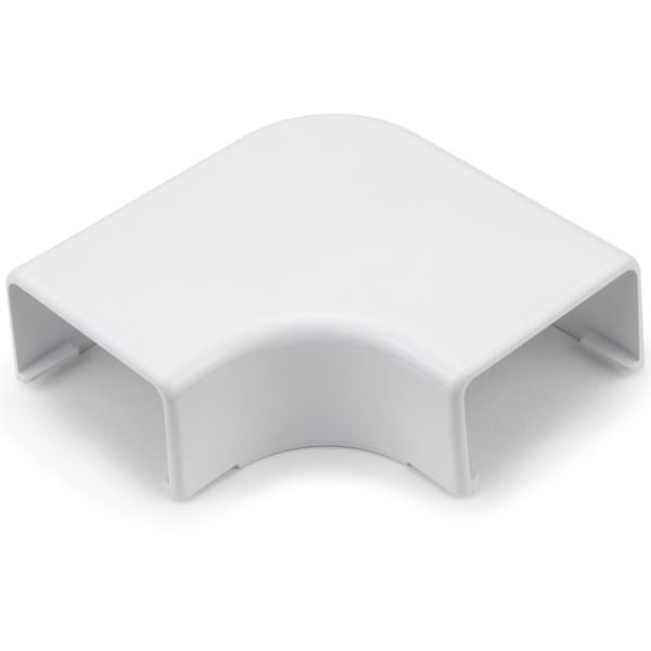 Elbow Cover, 1-3/4", 1" Bend Radius, PVC, White