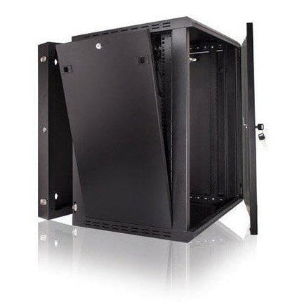 12U Wall Mount Enclosure w/Fan Vertical Cable 047-WHS-1260