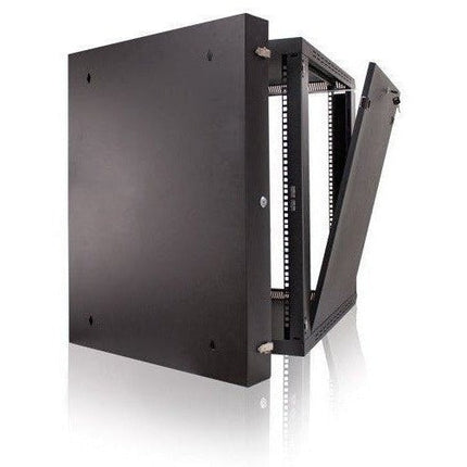 12U Wall Mount Enclosure w/Fan Vertical Cable 047-WHS-1260