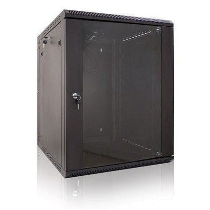 12U Wall Mount Enclosure w/Fan Vertical Cable 047-WHS-1260