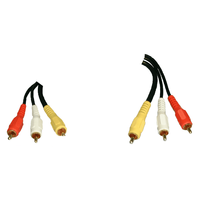 1.5 ft. Super-Flex Stereo & Video Dubbing Cable