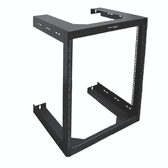 8U Open Frame Wall Rack