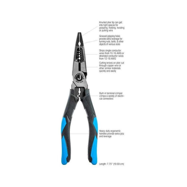 Heavy-Duty Wire Stripping Pliers, 10-16 AWG