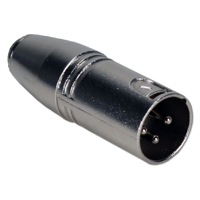 XLR Male to 3.fmm Female Balanced Audio Adaptor