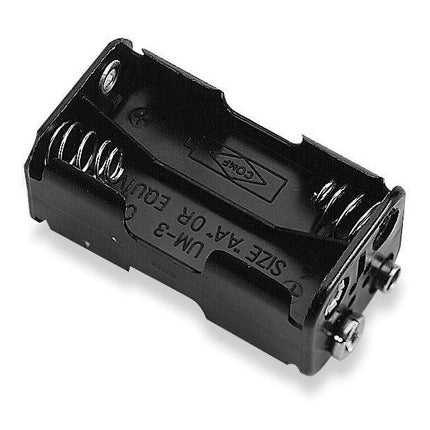 Battery Holder For 4 AA Cell Standard Snap Connection