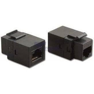 Level 4 6P6C Feed Thru Coupler, Green