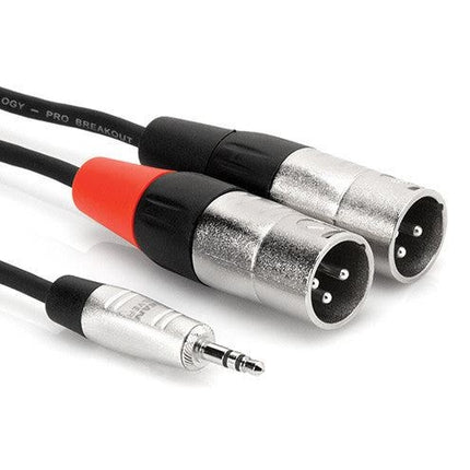 3.5mm Stereo Male to 2 x XLR Male