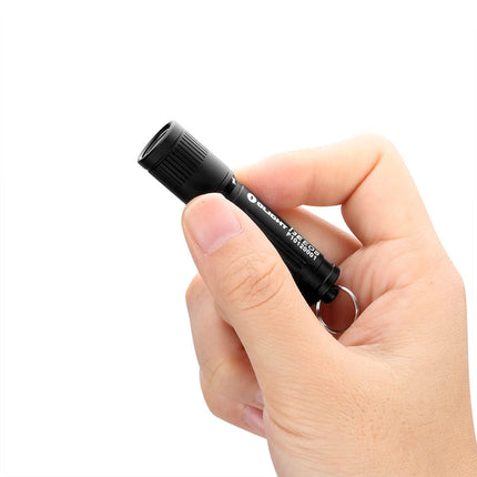 Black Pocket LED Flashlight AAA Battery